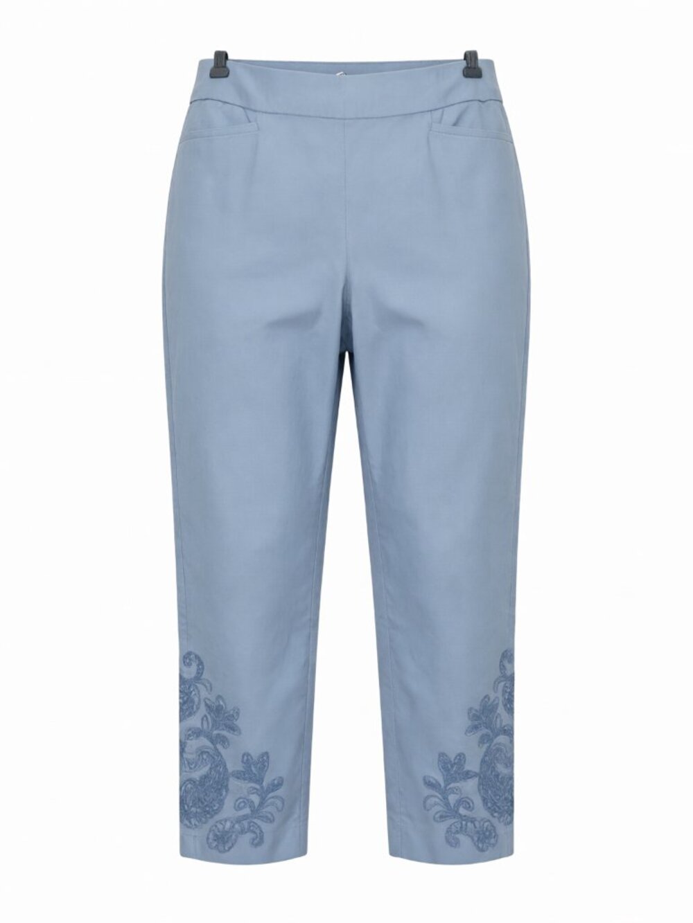 Chico's Light Blue Capri Pants 8R Women's